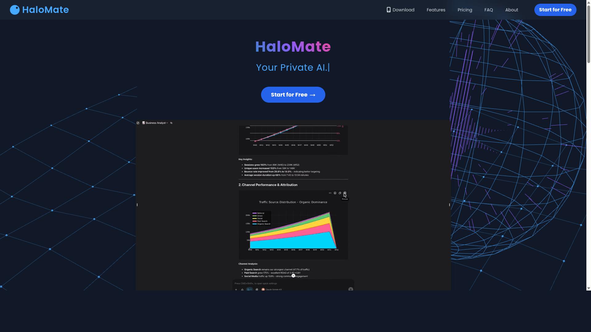 HaloMate website